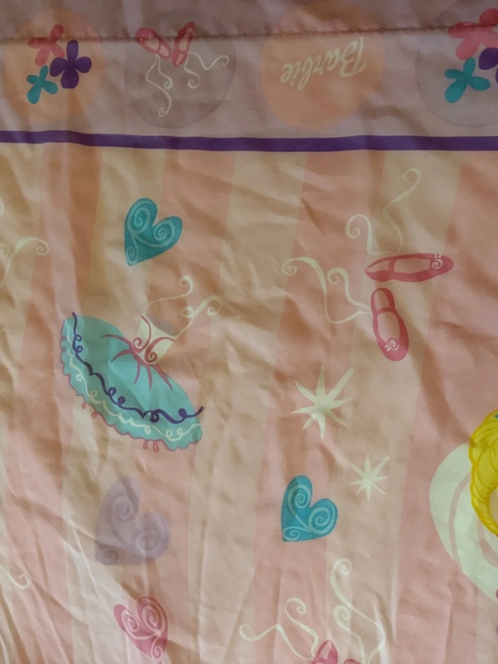 Vintage Barbie Ballerina Twin Comforter Bedding Sheet Pillowcase Ballet Y2K